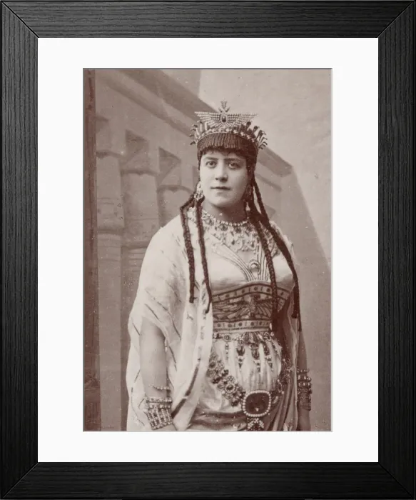 Framed Print : Rosine Bloch (1832-1891) in opera Aida by Giuseppe Verdi, Paris, Theatre national de l Opera, 22. 03 Framed Print : Rosine Bloch (1832-1891) in opera Aida by Giuseppe Verdi, Paris, Theatre national de l Opera, 22. 03