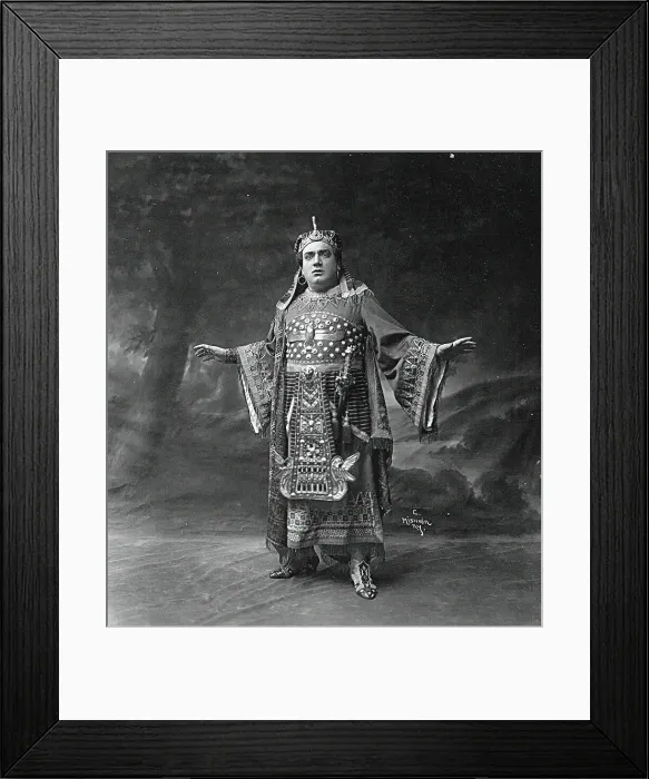 Framed Print : Enrico Caruso (1873-1921) as Radames in Opera Aida by Giuseppe Verdi, 1910 Framed Print : Enrico Caruso (1873-1921) as Radames in Opera Aida by Giuseppe Verdi, 1910