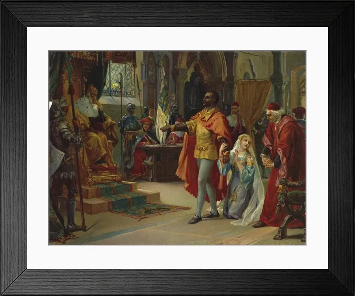 Framed Print : Scene from the Opera Otello by Giuseppe Verdi, 1902 Framed Print : Scene from the Opera Otello by Giuseppe Verdi, 1902