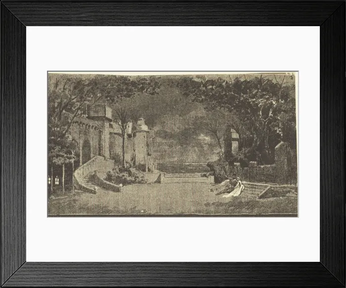 Framed Print : Opera Otello by Giuseppe Verdi at the Mariinsky Theatre in Saint Petersburg, November 26, 1887, 1887 Framed Print : Opera Otello by Giuseppe Verdi at the Mariinsky Theatre in Saint Petersburg, November 26, 1887, 1887