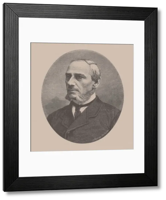 Framed Print : Stepan Mikhaylovich Zhukovsky (1818-1877), 1870s Framed Print : Stepan Mikhaylovich Zhukovsky (1818-1877), 1870s
