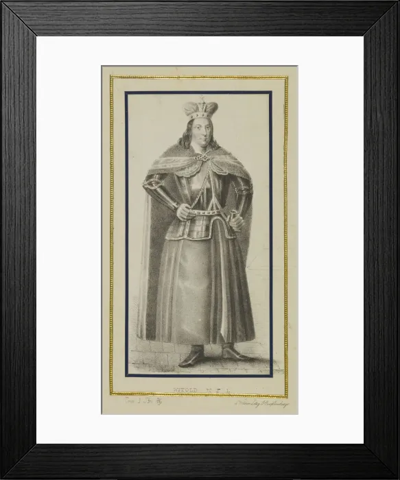 Framed Print : Vytautas the Great, 1840 Framed Print : Vytautas the Great, 1840