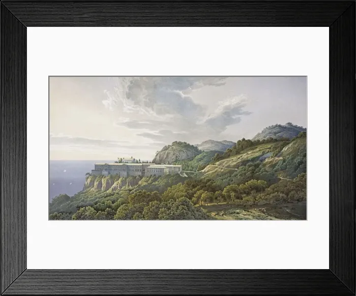 Framed Print : The Orianda Palace in the Crimea, 1846 Framed Print : The Orianda Palace in the Crimea, 1846