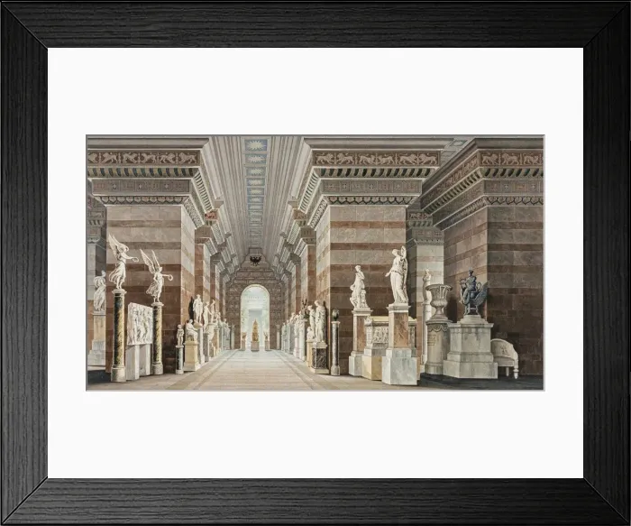Framed Print : The Orianda Palace in the Crimea. Crimean Museum, Beneath the Temple Pavillion in the Centre of Framed Print : The Orianda Palace in the Crimea. Crimean Museum, Beneath the Temple Pavillion in the Centre of