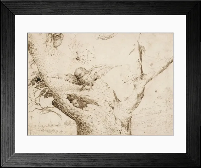 Framed Print : The Owls Nest, ca. 1505-1510 Framed Print : The Owls Nest, ca. 1505-1510