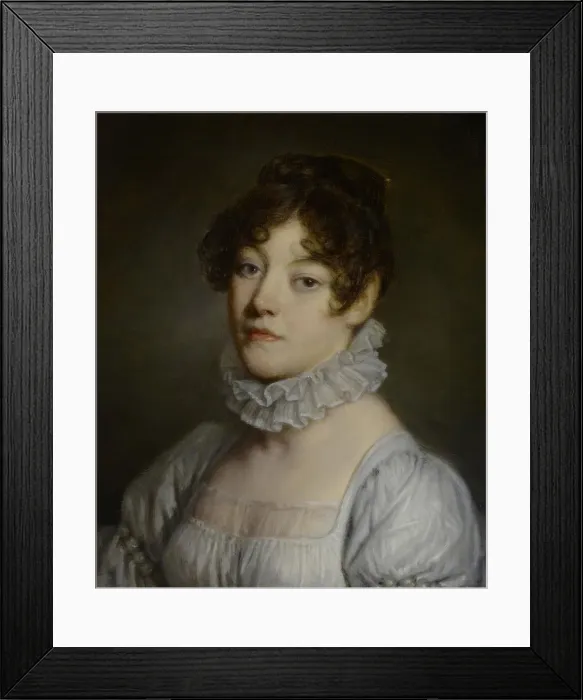Framed Print : Portrait of Countess Sophie of Segur (1799-1874), nee Rostopchina, 1820s Framed Print : Portrait of Countess Sophie of Segur (1799-1874), nee Rostopchina, 1820s
