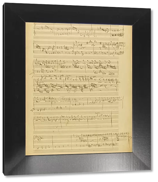 The autograph manuscript: Falstaff, opera in three acts, 1894