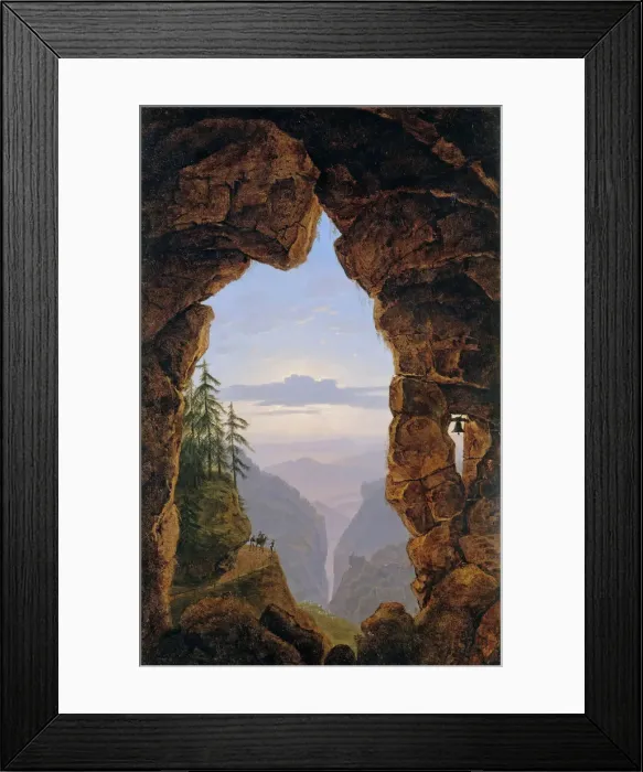 Framed Print : Gate in the Rocks, 1818 Framed Print : Gate in the Rocks, 1818