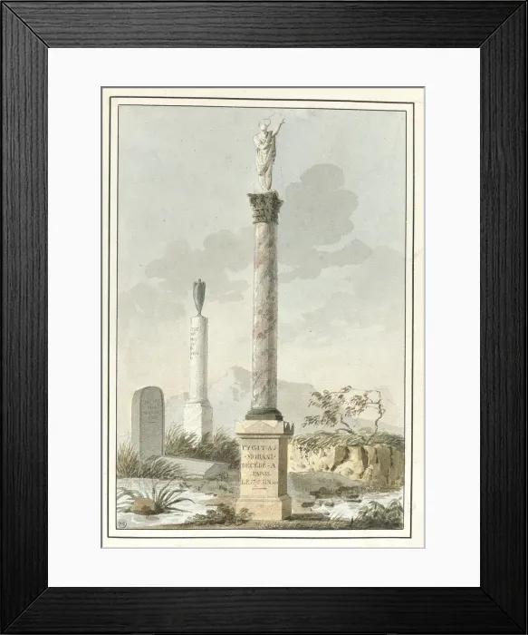 Framed Print : Pietas et Fides. Collection de tombeaux, sarcophages, Early 1800s Framed Print : Pietas et Fides. Collection de tombeaux, sarcophages, Early 1800s