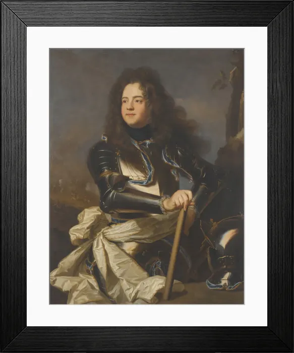 Framed Print : Portrait of Louis Henri de La Tour d Auvergne (1679-1753) Framed Print : Portrait of Louis Henri de La Tour d Auvergne (1679-1753)