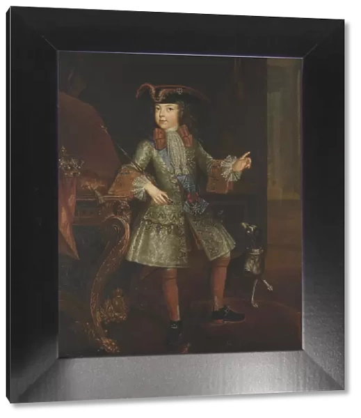 Portrait of the King Louis XV (1710-1774) as Child, 1717
