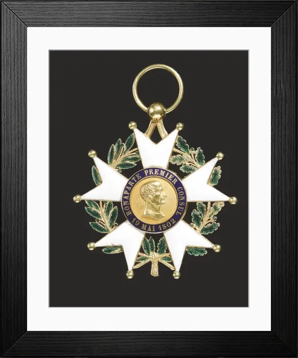 Framed Print : Order of the Legion d Honneur, 1830-1840s Framed Print : Order of the Legion d Honneur, 1830-1840s