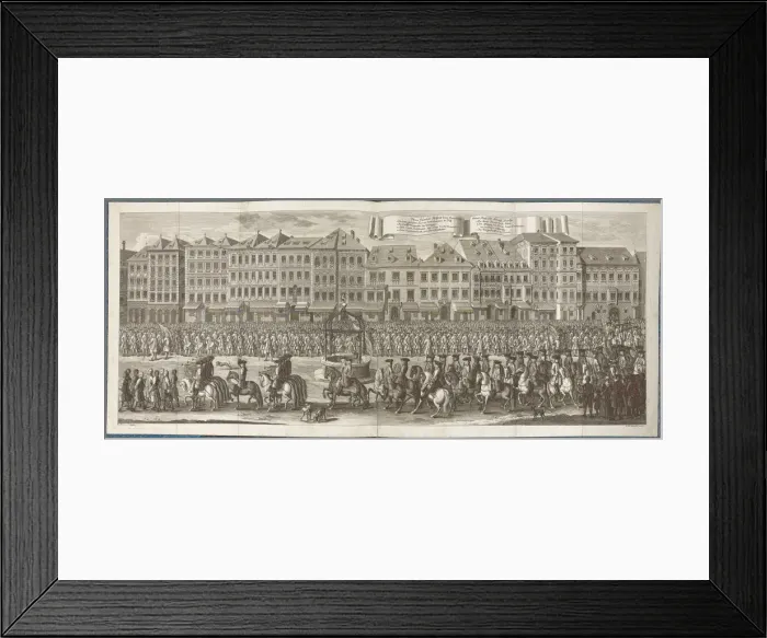 Framed Print : The Oath of Allegiance to Charles VI, as Count of Styria on 6 July 1728, 1740 Framed Print : The Oath of Allegiance to Charles VI, as Count of Styria on 6 July 1728, 1740