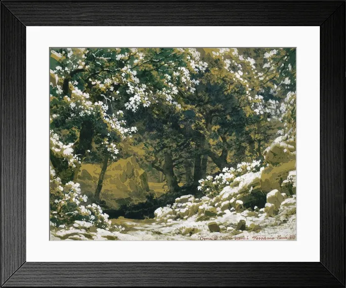 Framed Print : Set design for the Opera Don Carlos by Giuseppe Verdi. Milano, Teatro alla Scala, 1886 Framed Print : Set design for the Opera Don Carlos by Giuseppe Verdi. Milano, Teatro alla Scala, 1886