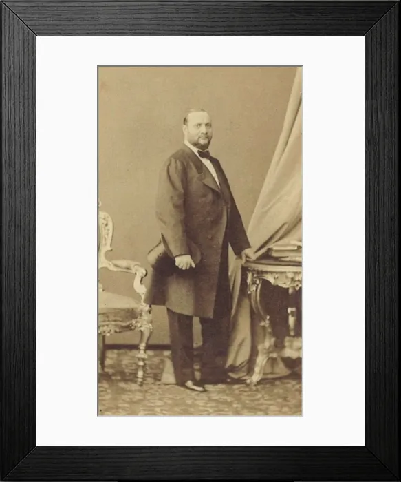 Framed Print : Enrico Tamberlik (1820-1889) in St. Petersburg (at time as Don Alvaro in Opera La forza del destino Framed Print : Enrico Tamberlik (1820-1889) in St. Petersburg (at time as Don Alvaro in Opera La forza del destino