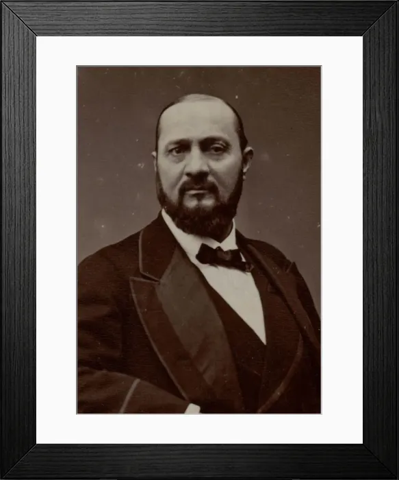 Framed Print : Portrait of the opera singer Enrico Tamberlik (1820-1889), 1870s Framed Print : Portrait of the opera singer Enrico Tamberlik (1820-1889), 1870s