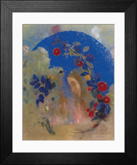 Framed Print : Profil sous une arche, c. 1905 Framed Print : Profil sous une arche, c. 1905