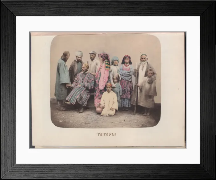 Framed Print : The Tatars, 1862 Framed Print : The Tatars, 1862