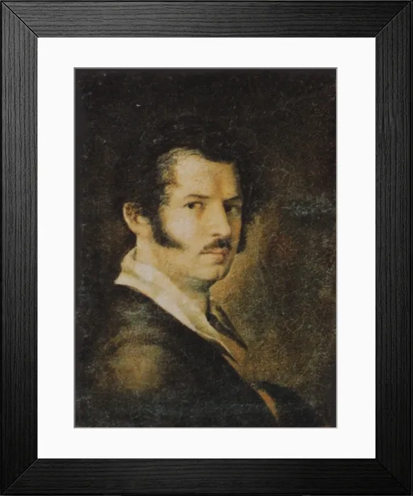 Framed Print : Self-Portrait, End 1820s Framed Print : Self-Portrait, End 1820s