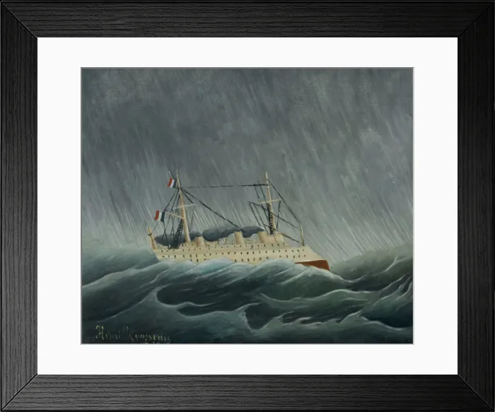 Framed Print : The Ship in the Tempest, ca 1899 Framed Print : The Ship in the Tempest, ca 1899