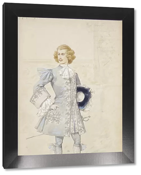 Costume design for the opera La Traviata by Giuseppe Verdi, 1899