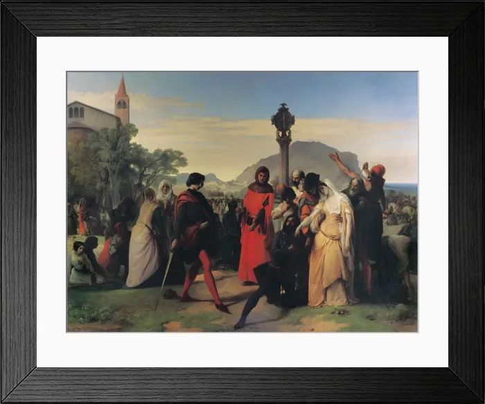 Framed Print : I Vespri Siciliani (The Sicilian Vespers), 1844-1845 Framed Print : I Vespri Siciliani (The Sicilian Vespers), 1844-1845