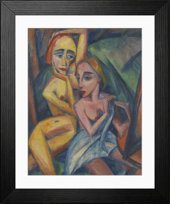 Framed Print : Uberredung, 1919 Framed Print : Uberredung, 1919