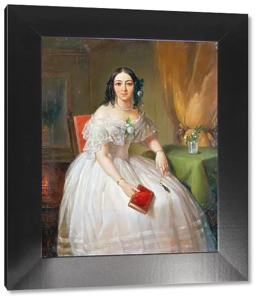 Portrait of Sophia Nikolayevna Karamzina (1802-1856), 1840s