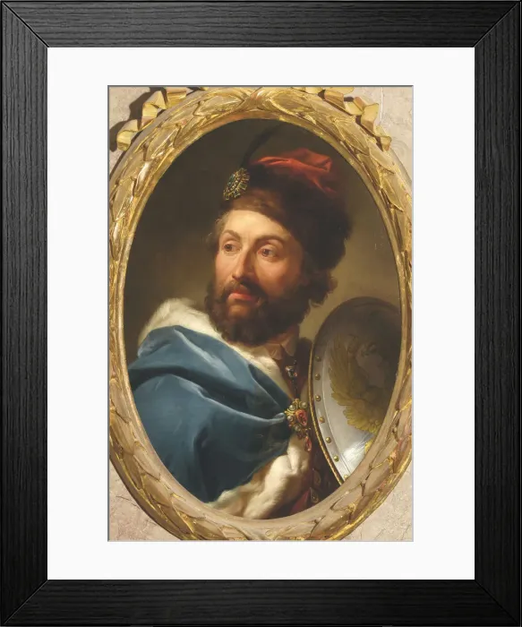 Framed Print : Portrait of Casimir IV Jagiellon, King of Poland, 1769-1771 Framed Print : Portrait of Casimir IV Jagiellon, King of Poland, 1769-1771