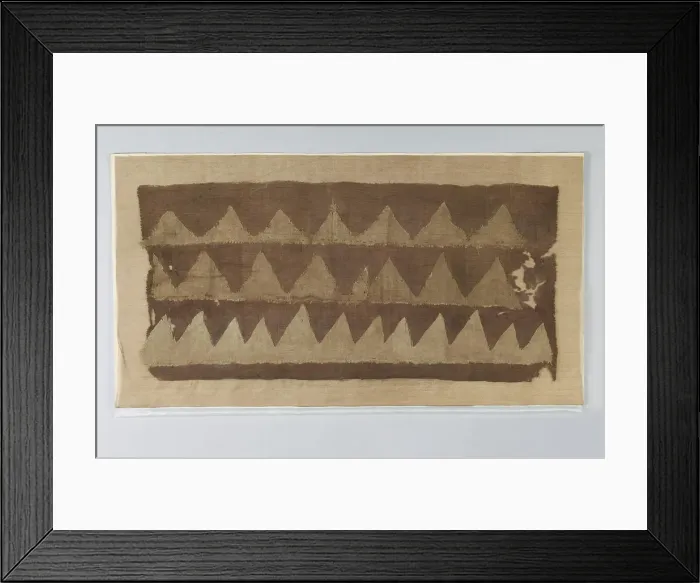Framed Print : Fragment of a Burial Flag, 205 BC Framed Print : Fragment of a Burial Flag, 205 BC