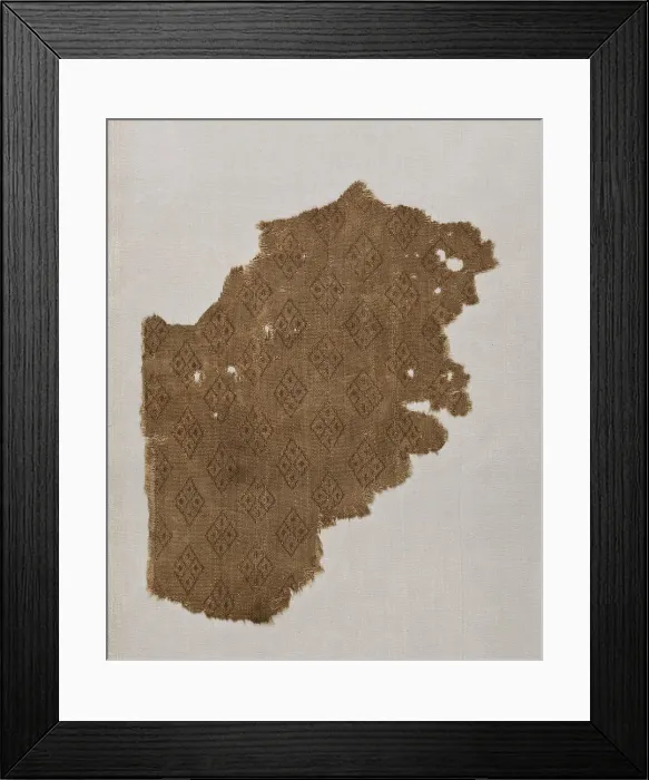 Framed Print : Fragment of Cloth, 205 BC Framed Print : Fragment of Cloth, 205 BC