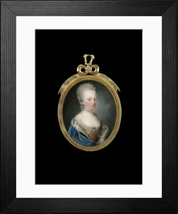 Framed Print : Portrait of Queen Marie Antoinette of France (1755-1793), 1771 Framed Print : Portrait of Queen Marie Antoinette of France (1755-1793), 1771