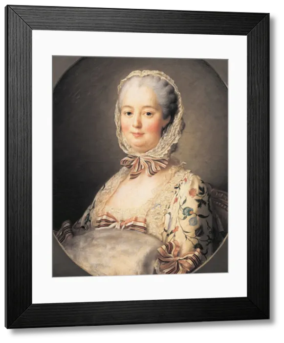 Framed Print : Portrait of the Marquise de Pompadour (1721-1764), 1763 Framed Print : Portrait of the Marquise de Pompadour (1721-1764), 1763