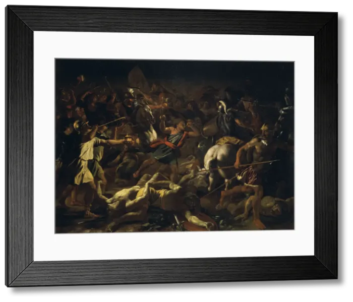Framed Print : The Battle of Gideon Against the Midianites, 1625-1626 Framed Print : The Battle of Gideon Against the Midianites, 1625-1626