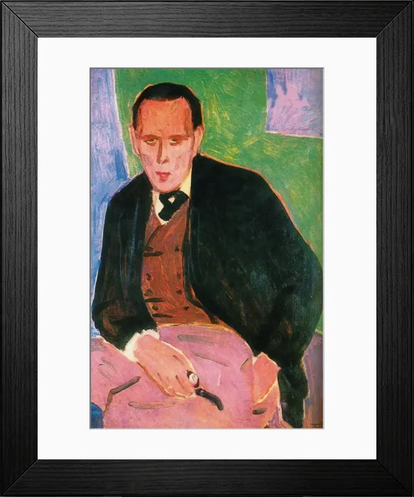 Framed Print : Portrait of Daniil Kharms (1905-1942), 1941 Framed Print : Portrait of Daniil Kharms (1905-1942), 1941