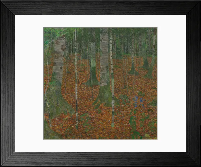 Framed Print : Birch Forest, 1903 Framed Print : Birch Forest, 1903