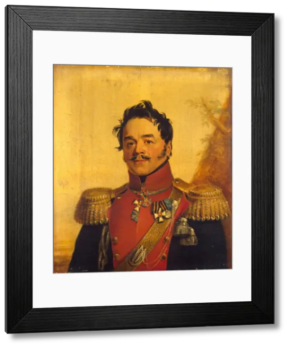 Framed Print : Portrait of Count Nikolai Grigoryevich Shcherbatov (1777-1845), before 1825 Framed Print : Portrait of Count Nikolai Grigoryevich Shcherbatov (1777-1845), before 1825