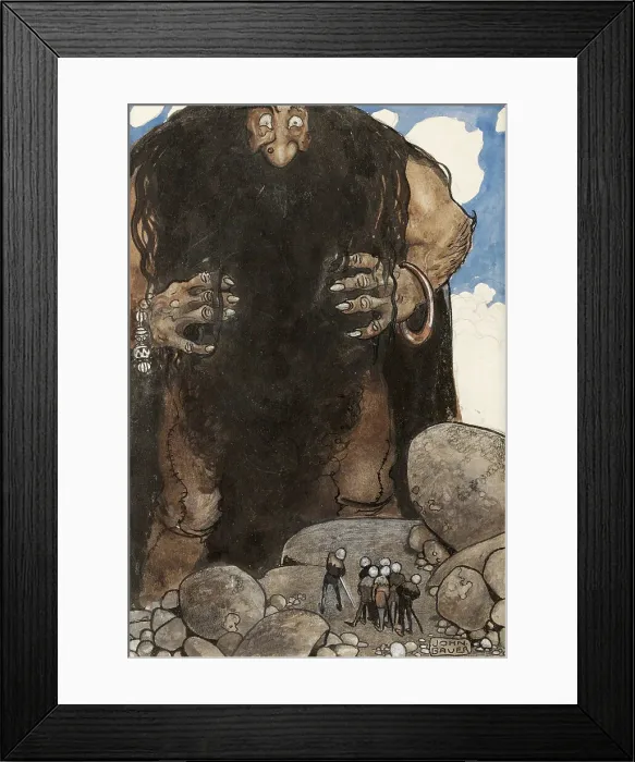 Framed Print : Stormjatten, jordskakaren Framed Print : Stormjatten, jordskakaren
