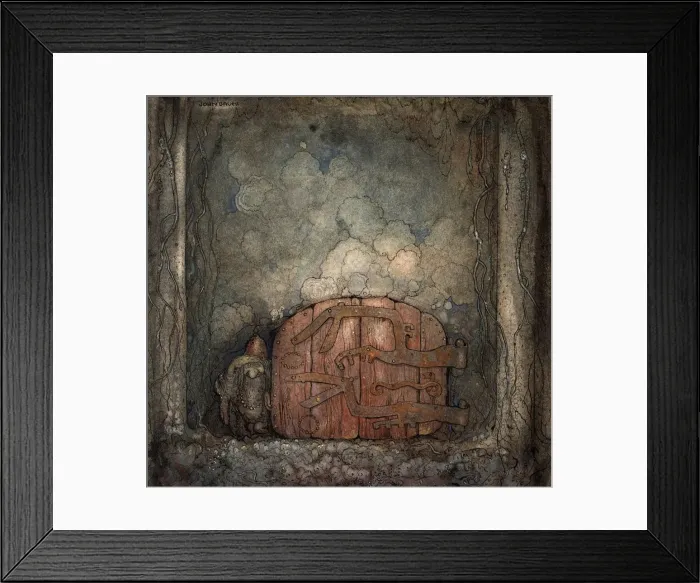 Framed Print : Bergaporten, 1918 Framed Print : Bergaporten, 1918