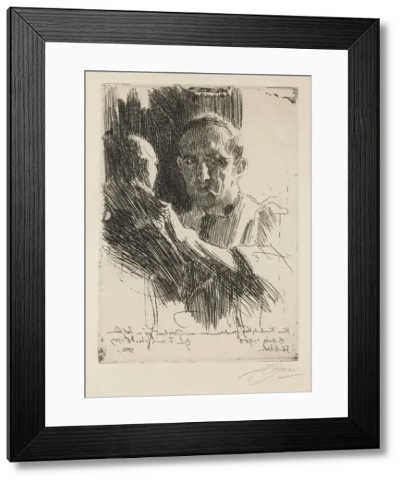 Framed Print : Portrait of the Sculptor Prince Paolo Troubetzkoy (1866-1938), 1909 Framed Print : Portrait of the Sculptor Prince Paolo Troubetzkoy (1866-1938), 1909
