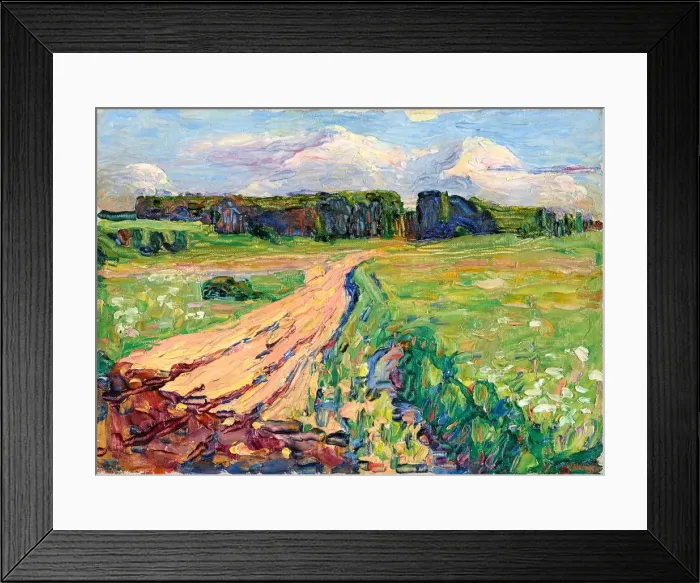 Framed Print : Planegg I. Landscape near Munich, ca 1901 Framed Print : Planegg I. Landscape near Munich, ca 1901