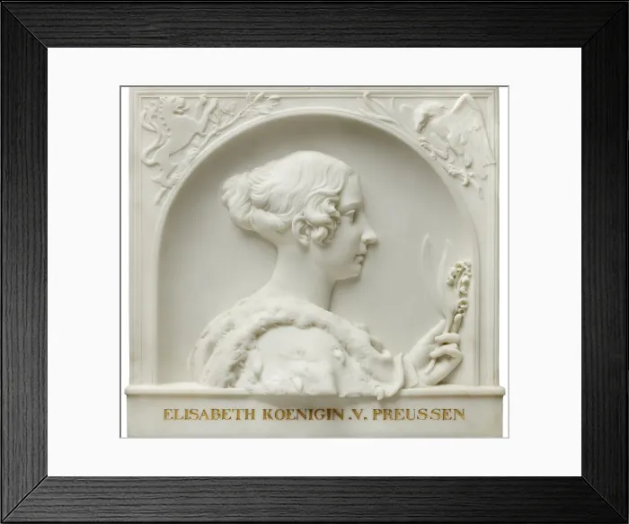 Framed Print : Elisabeth, Queen of Prussia, 1841 Framed Print : Elisabeth, Queen of Prussia, 1841