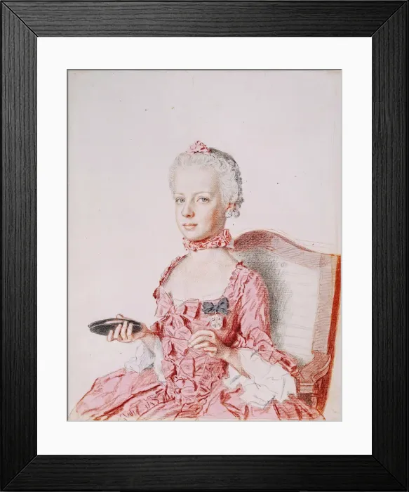 Framed Print : Marie Antoinette, Archduchess of Austria, 1762 Framed Print : Marie Antoinette, Archduchess of Austria, 1762