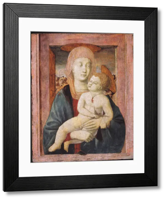 Framed Print : The Virgin and child, 1435-1438 Framed Print : The Virgin and child, 1435-1438