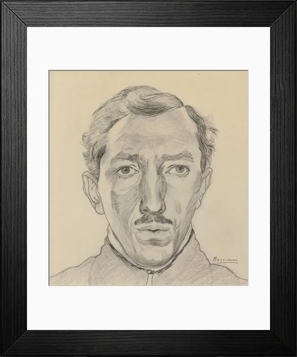 Framed Print : Self-Portrait, 1908 Framed Print : Self-Portrait, 1908
