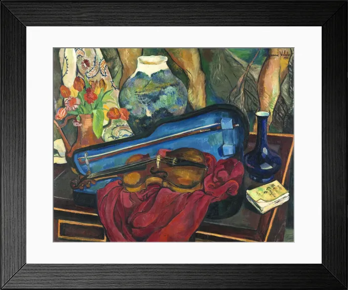 Framed Print : Violin Case, ca 1923 Framed Print : Violin Case, ca 1923