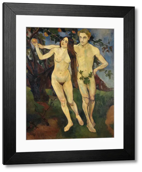 Framed Print : Adam and Eve, 1909 Framed Print : Adam and Eve, 1909