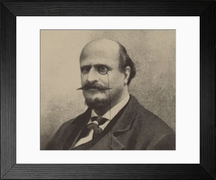 Framed Print : Portrait of the opera librettist Temistocle Solera (1815-1878) Framed Print : Portrait of the opera librettist Temistocle Solera (1815-1878)