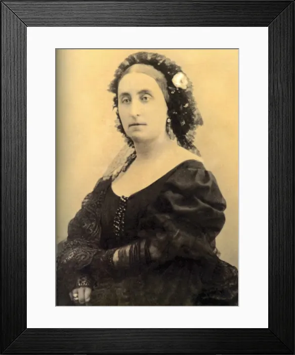 Framed Print : Portrait of Giuseppina Strepponi (1815-1897), 1877 Framed Print : Portrait of Giuseppina Strepponi (1815-1897), 1877