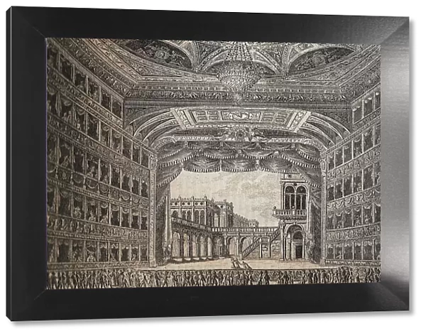 Teatro La Fenice in Venice, 1829